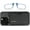 Black Case / Blue Glasses, variant on ThinOptics Readers with Pod Case - Armless On-Nose Reading Glasses - Slim Case Attaches to Phone - MagSafe Compatible