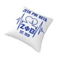 thumbnail image 3 of Funda de almohada supersuave Zeta Phi Beta con cremallera para dormitorio, sofá, sillón, fundas de almohada mullidas y acogedoras para todas las estaciones, almohada cuadrada, 3 of 8