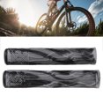 thumbnail image 4 of Empuñadura de goma TPE empuñadura de manillar de goma antideslizante ergonómica de 222 mm suave con extremo de barra de bloqueo para bicicleta de montaña ANGGREK Otros, 4 of 8