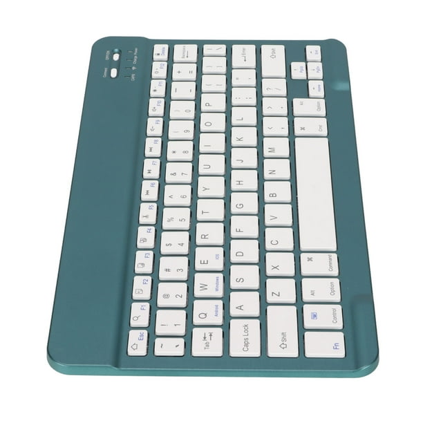 Teclado Inalámbrico Para Tableta, Función De Pantalla De Bloqueo, Conexión Estable Portátil Pequeña, Batería De Larga Duración, Mini Teclado Inalámbrico Para PC