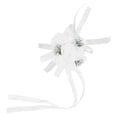 thumbnail image 4 of Corsage de Poignet, Conception de Ruban Réutilisable de Fleur de Poignet Blanc de Couleur Vive Durable pour des Mariages pour la Partie de Danse, 4 of 8