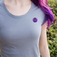thumbnail image 2 of Queen Bee Pinback Button Pin, 2 of 4