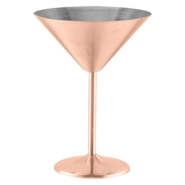 Pisexur Batería de cocina Copa de vino tinto de acero inoxidable 304, copa de restaurante, 220 ml para la cocina del hogar