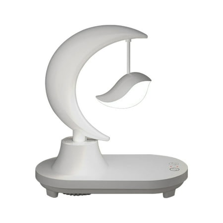 

LED Bedside Romantic Colorful Atmosphere Small Night Light with Wireless Charging & Bluetooth Speaker