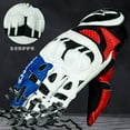 thumbnail image 3 of Chomel Alpinestars leather anti-fall motorcycle windproof breathable protective gloves, 3 of 4