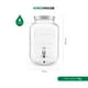 thumbnail image 3 of Dispensador de Agua de Vidrio 4L Kingshouse, Vitrolero con Tapa Hermética y Llave Antigoteo, 3 of 6
