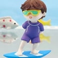thumbnail image 6 of Xioeram Floating Fish Tank Decorations| Cute Little Diver, Surfer boy, Whale-Riding Girl for Aquarium Decorations、Desktop Ornaments、Car Decorating| Fish Tank Accessories Decorations, 6 of 7