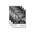 thumbnail image 1 of Cadre photo Slimline, ensemble de 3 – noir 12,7 x 17,8 cm, 1 of 6