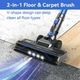 thumbnail image 3 of INSE Cordless Vacuum Cleaner,Ultra-Lightweight,LED Headlights,Removable Handheld Vacuum for Pet Hair Carpet Hardfloors,N3S/N3X, 3 of 10
