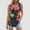 Multicolor, variant on Yotami Women Tank Tops Summer Plus Size Top for Everyday Floral Print Round Neck Casual Blouse