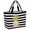Yellow, variant on Pineapple Beach Bag for Women, Large Breathable Mesh Beach Tote Bag, Modern Abstract Fruits Black White Stripe Sandproof Lightweight Travel Bags for Vacation Picnic Swimming Pool 15.7"x15.7"x9.1"