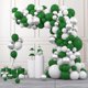 thumbnail image 1 of Kit de arco de globos PASOCON, verde esmeralda, plata y blanco, 1 of 7