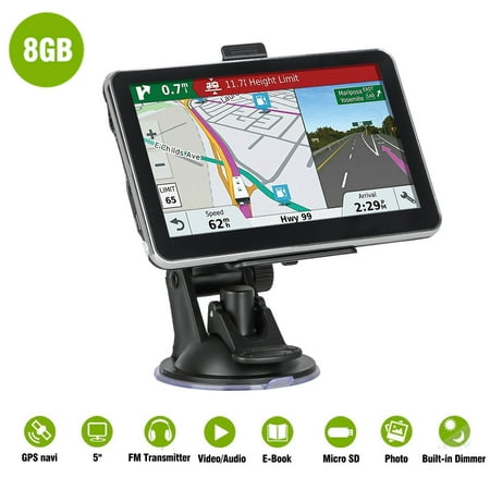 GPS Navigation for Car, TSV 5 Inch Car GPS Navigation System 8GB Touch Screen Vehicle GPS Navigator with Lifetime Map (Best Gps Navigation System)