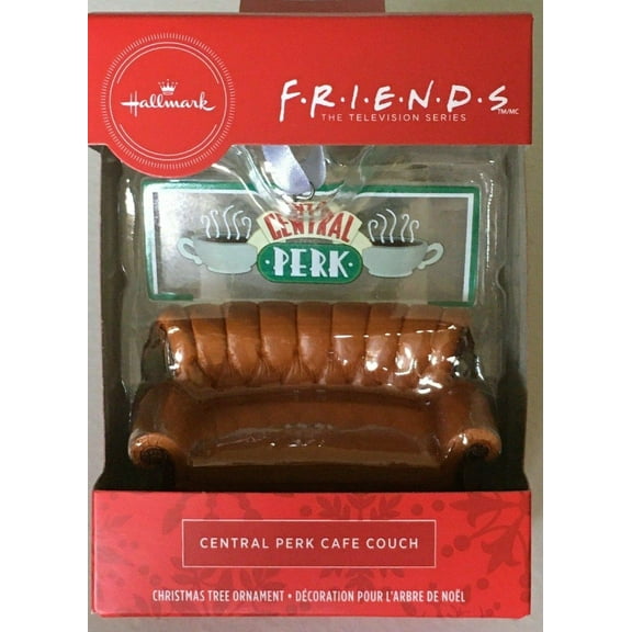 Hallmark Friends Central Perk Cafe Couch Christmas Ornament