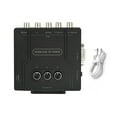 thumbnail image 1 of Convertisseur de Composant RGBS VGA SCART vers YPBPR, Convertisseur de Luminosité Réglable pour N64 pour PS1 pour Accessoires PS2, 1 of 1