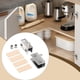 thumbnail image 5 of Juego de 2 Soportes para Estantes de Vidrio, Abrazaderas de Clip, Soportes para Estantes de Vidrio Sin Marco para Gabinetes de Cocina, 5 of 9