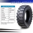thumbnail image 3 of SUPERGUIDER HD 6.50-10 /12TT Forklift Tire w/Tube Flap 6.50x10 -12028, 3 of 5