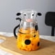 thumbnail image 2 of 550ml Lovely Cow Shaped Glass Kettle Creative Cold Water Jug Set, 2 of 5