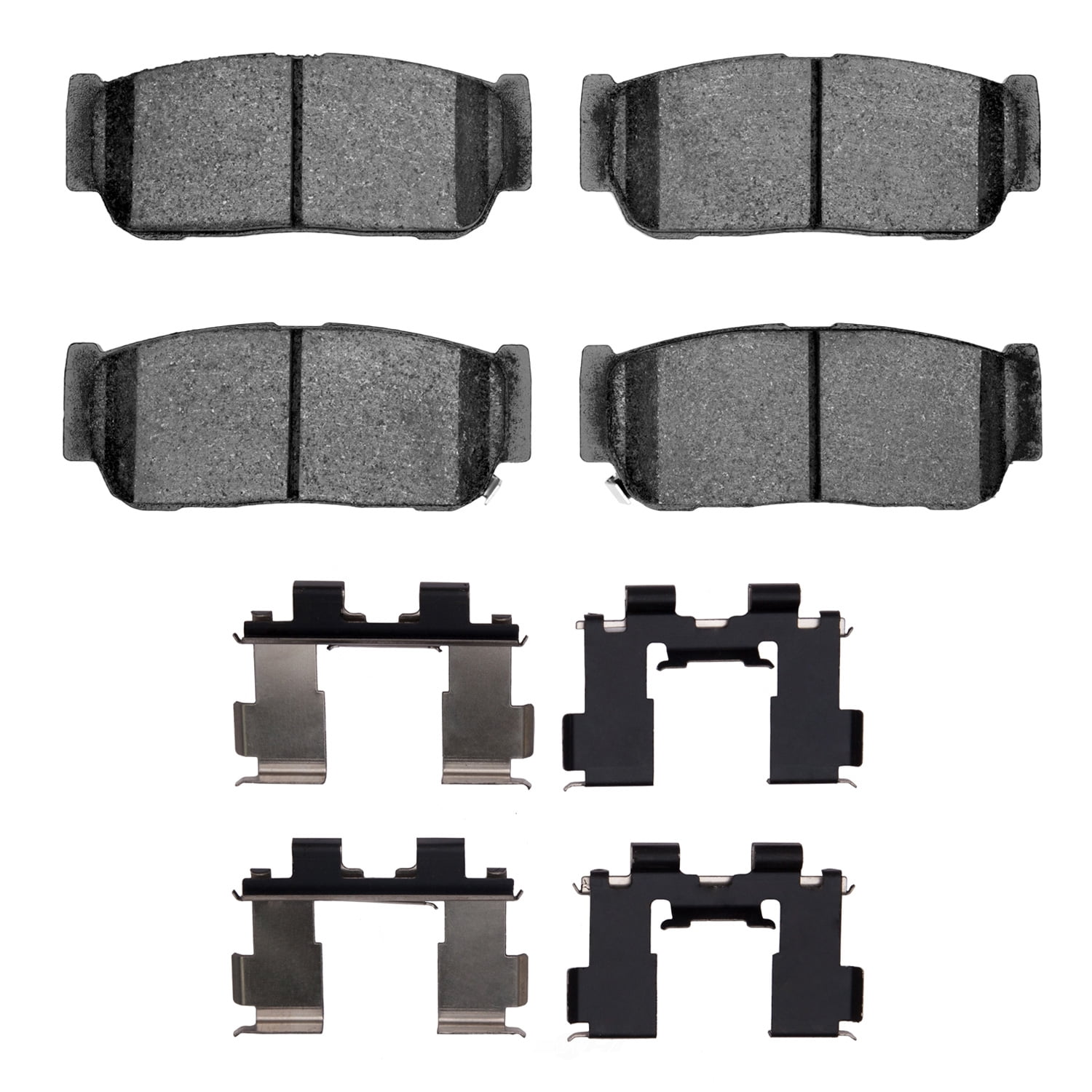 Dynamic Friction Company 1551-0954-01 DFC 5000 Advanced Brake Pads - Ceramic and Hardware Kit - OE