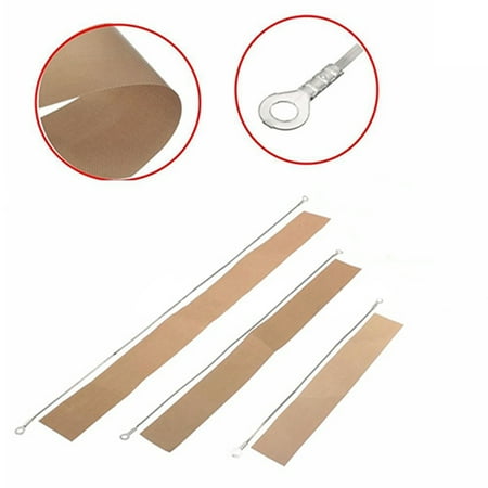 

Limei 5PCS Impulse Sealer Heating Element Service Spare Repair Parts Kit Heat Seal Strips Replacement Elements (300 mm)
