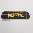 thumbnail image 4 of Flexible Garden Wall Gate Plaque Sign Plate Plaques with Plaque WELCOME_2, 4 of 9