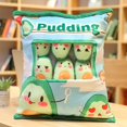 thumbnail image 1 of Cute Throw Pillow Stuffed Avocado Toys Removable Fluffy Creative Gifts for Teens Girls Kids, 1 of 4