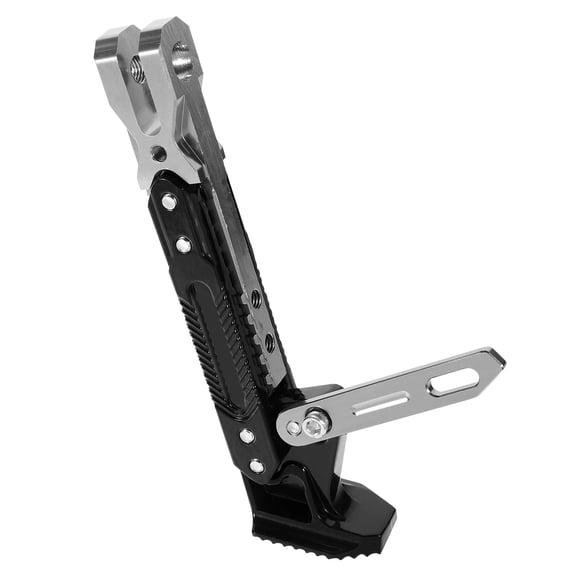 LOLIPPYY Heavy Duty Motorcycle Kickstand Replacement with Metal Construction for Secure Parking and High Load Support