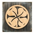 thumbnail image 5 of Designocracy 953163-24 Four Leaf Clover Shamrock Celtic Art on Board Wall Decor, 5 of 6