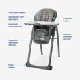 thumbnail image 7 of Graco Table2Table Premier Fold 7-in-1 Highchair, Maison, 7 of 7