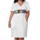 thumbnail image 3 of Vestido suelto con bolsillo de diseño Boston ropa de verano para mujer vestido de verano para mujer, 3 of 7