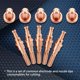 thumbnail image 2 of 5pcs 9-8215 Electrodo + 5 Pcs 9-8210 Kit de Puntas de Boquilla para Thermal Dynamics Sl60 / 100 Antorcha de Corte por Plasma Amonsee NO, 2 of 6