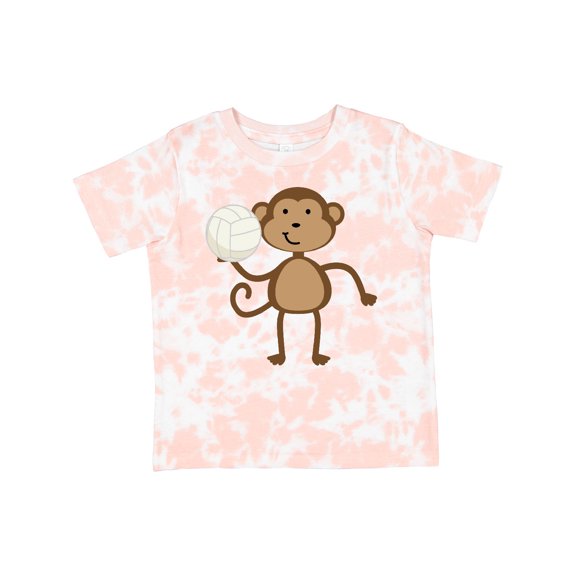 Inktastic Volleyball Monkey Boy Boys Toddler T-Shirt
