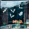 thumbnail image 6 of 16PCS Bat Shaped Window Clings Static Rainbow Glass Decal Anti-Collision Window Stickers Non Adhesive Prismatic Vinyl, 6 of 9