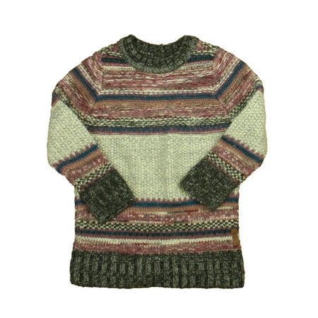 

Pre-owned Baby Roots Girls Purple | Blue | Gray Sweater size: 5-6 Years