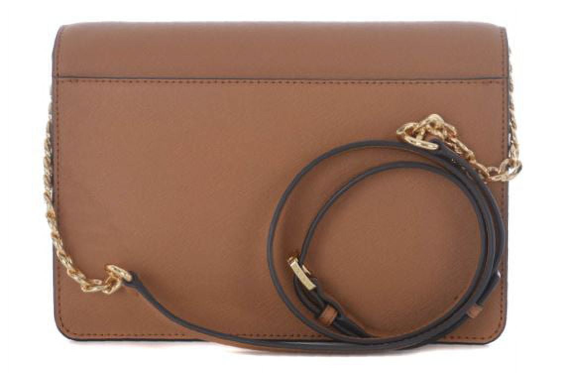 MK Daniela Large Saffiano Leather Crossbody Bag - Luggage – GFM PHL