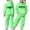 Dark Green, variant on Fall Winter Toddler Outfits Girls Sweatsuit Set Tracksuit Teens Athletic Sweatshirt and Jogger Sweatpants Matching Set Athletic Girls Fall Winter Clothing Comfort Hearts Back To School