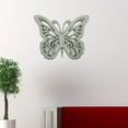 thumbnail image 2 of 18.5" x 23" x 4" Gray Rustic Butterfly Wooden  Wall Decor, 2 of 2