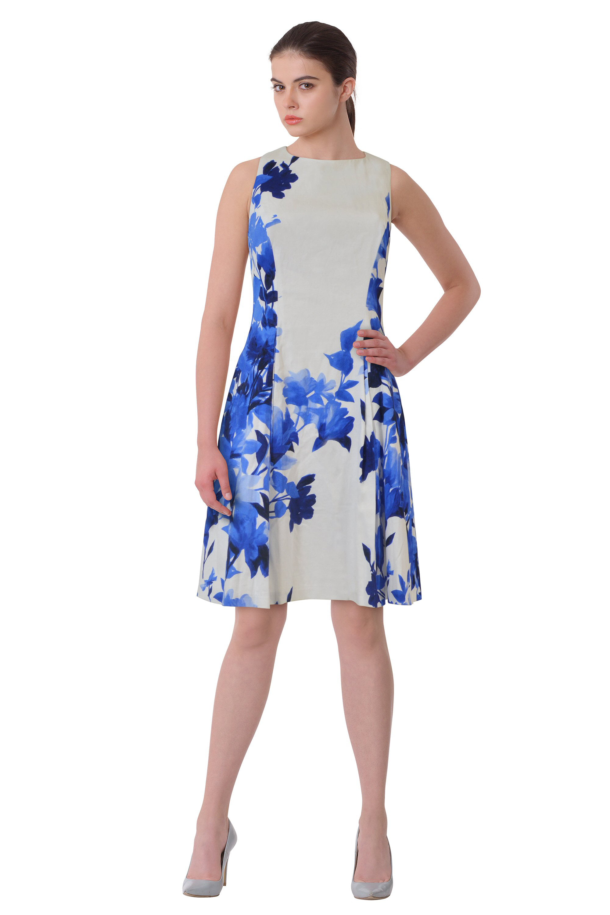 ralph lauren floral print dress