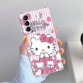 thumbnail image 1 of Cartoon Hello Kitty Cute Clear Case For Samsung Galaxy S22 S20 FE S23 S21 S10 S9 Plus Note 20 Ultra 10 Transparent Phone Shell LXY, 1 of 7