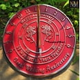thumbnail image 3 of NauticalMart 35th Coral Wedding Anniversary Sundial Gift Idea is A Great Present for Him, for Her Or for A Couple to Celebrate 35 Year of Marriage, 3 of 5