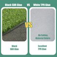 thumbnail image 6 of Artificial Turf,1 Inch Pile Height Artificial Grass Rug for Indoor/Outdoor Garden Lawn,Spring Grass Rug 3.3ftx5ft, 6 of 10