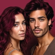 Splat Semi-Permanent Red Hair Dye Color Kit with Bleach, Crimson Obsession, 1 Application