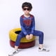 thumbnail image 4 of Camiseta de cosplay de Marvel Steve Rogers, cuello redondo, estilo primavera y otoño, pantalones de manga larga, disfraz de Halloween para niños, Capitán América, 4 of 5