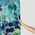 thumbnail image 3 of ARISTURING Floral Print Fabric Leaves Berries Shower Curtain Various Sizes 100% Polyester Fiber Chic Modern Bathroom Decor with Hooks 69x72, 3 of 7