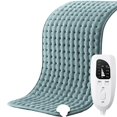 thumbnail image 1 of Electric Blanket Timing 6-Speed Soft Fabric Heating Pad Shawl Cover Leg Warming Winter Heating Pad ,Easy to Use, 1 of 7