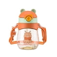 thumbnail image 1 of Ruifaya Taza con pajita para niños, botella para beber, asa, taza de aprendizaje, 410 ml, portátil♯, 1 of 7
