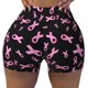 thumbnail image 2 of Fotbe Breast Cancer Awareness Shorts Sin Costuras – Shorts Deportivos de Cintura Alta para Mujer, Elásticos para Gimnasio, Yoga, Running o Ciclismo-Medium, 2 of 8