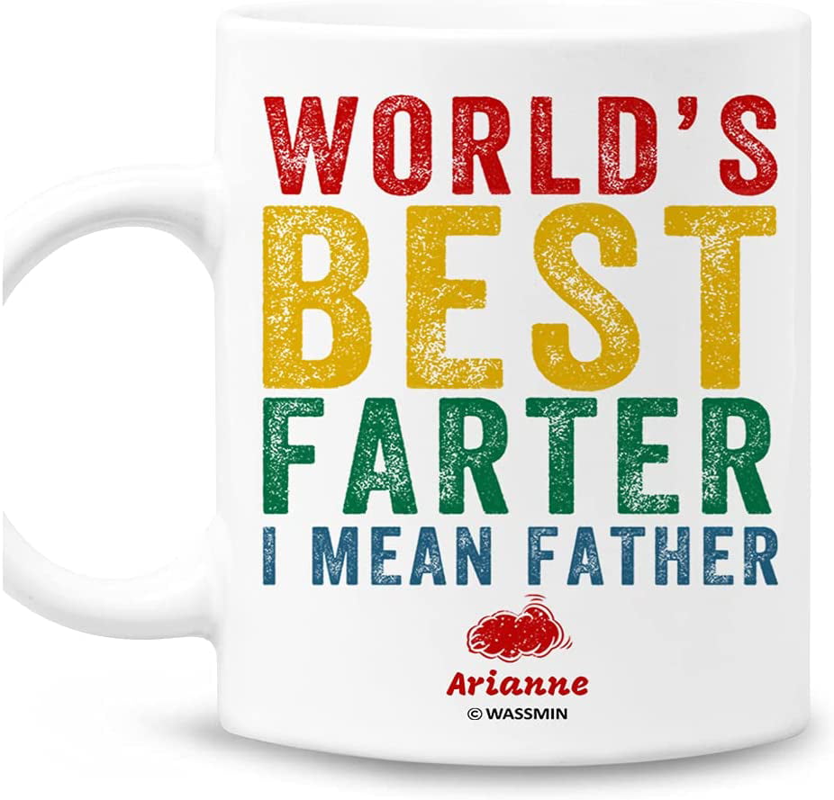 Amazon.com: WASSMIN Dad Gifts From Daughter - Thank You For Teaching Me To  Be A Man - Dad Coffee Mug, Funny Dad Gifts from Son, Daughter - Happy Fathers  Day, Birthday, Christmas