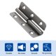 thumbnail image 4 of 2Pcs Bisagras Desmontables, Bisagras Desmontables de 2" Mano Derecha, Negros, 4 of 5