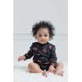 thumbnail image 3 of Disney Minnie Mouse Newborn Baby Girls 2 Pack Turtleneck Bodysuits Newborn to Infant, 3 of 5